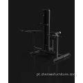 Power Rack Squat Rack com bancada dobrável de halteres